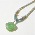 Boho Crystal Pendant Necklace